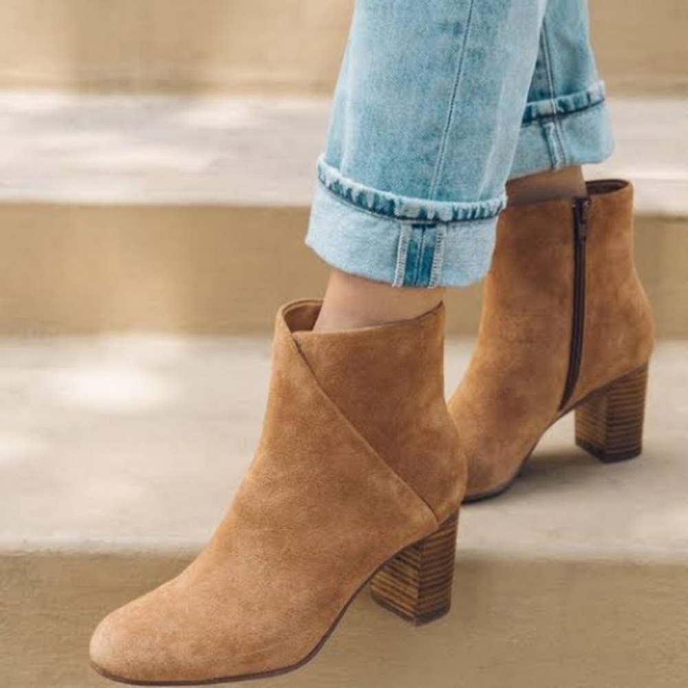 Soludos Venetian Midheel Bootie, Size 8.5 - image 1